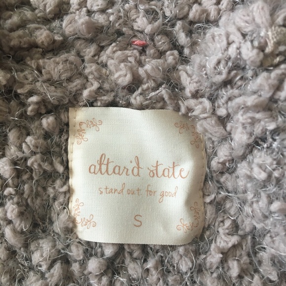 Altar’d State | nubby vest duster size extra small / tan brown - Picture 8 of 15